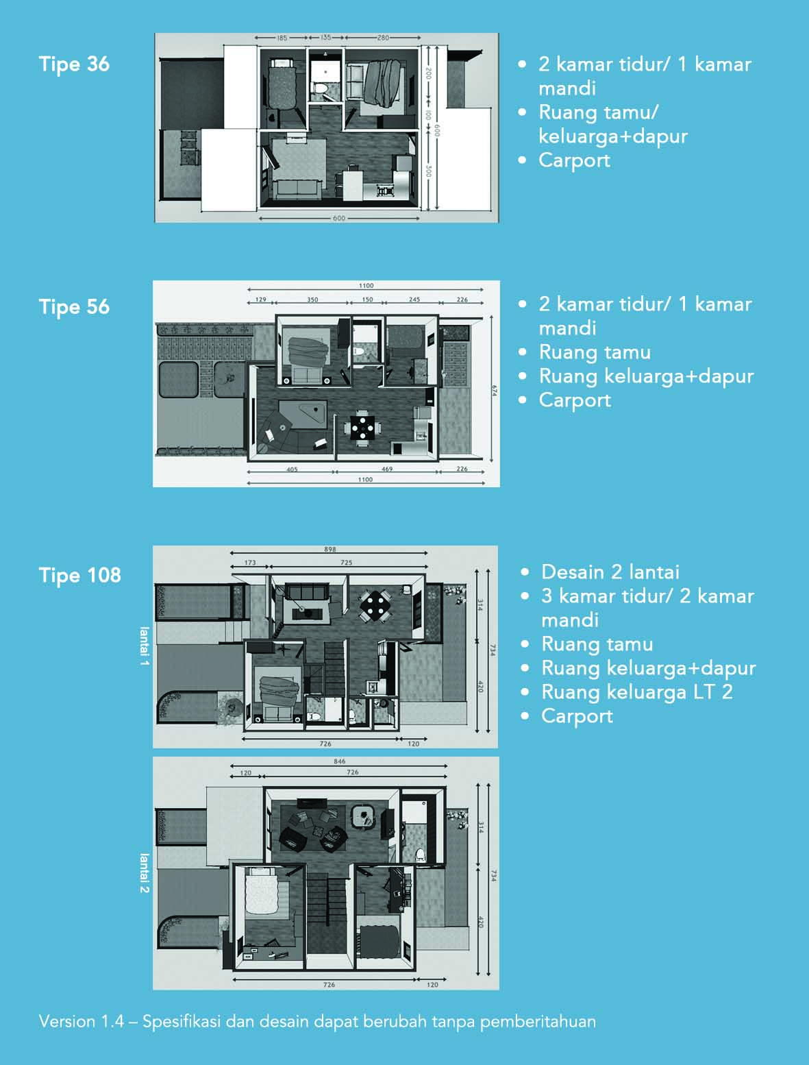 B-home | Rumah Cepat Bangun | Rumah Prefab | Hunian Cepat Bangun ...