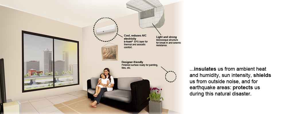 B-panel | Quake Resistant | Energy-Efficient | Thermally-Insulated ...